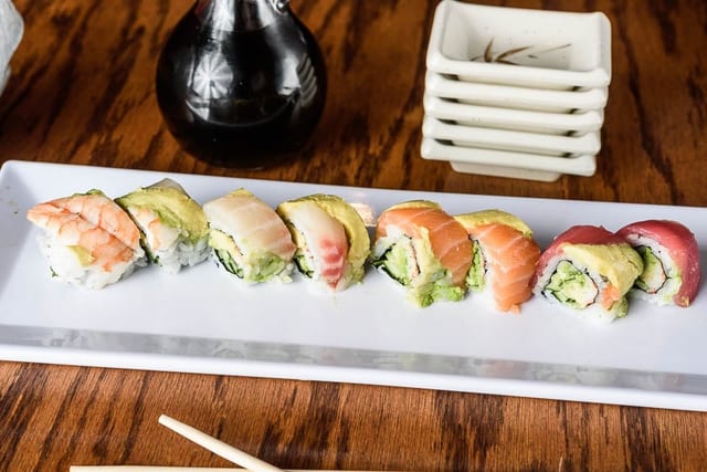 Rainbow Roll •.